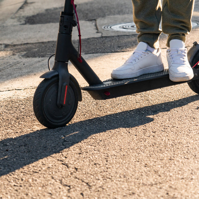 Adapting to Different Terrains with E-Scooters