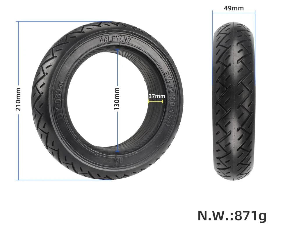 8x2" Solid Tyre