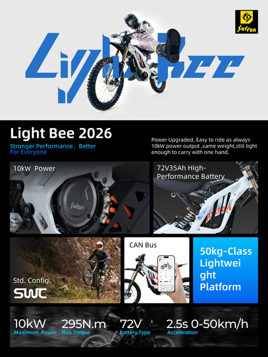 2026 Surron Light Bee X LBX Electric Dirt Bike *NEW MODEL!!*