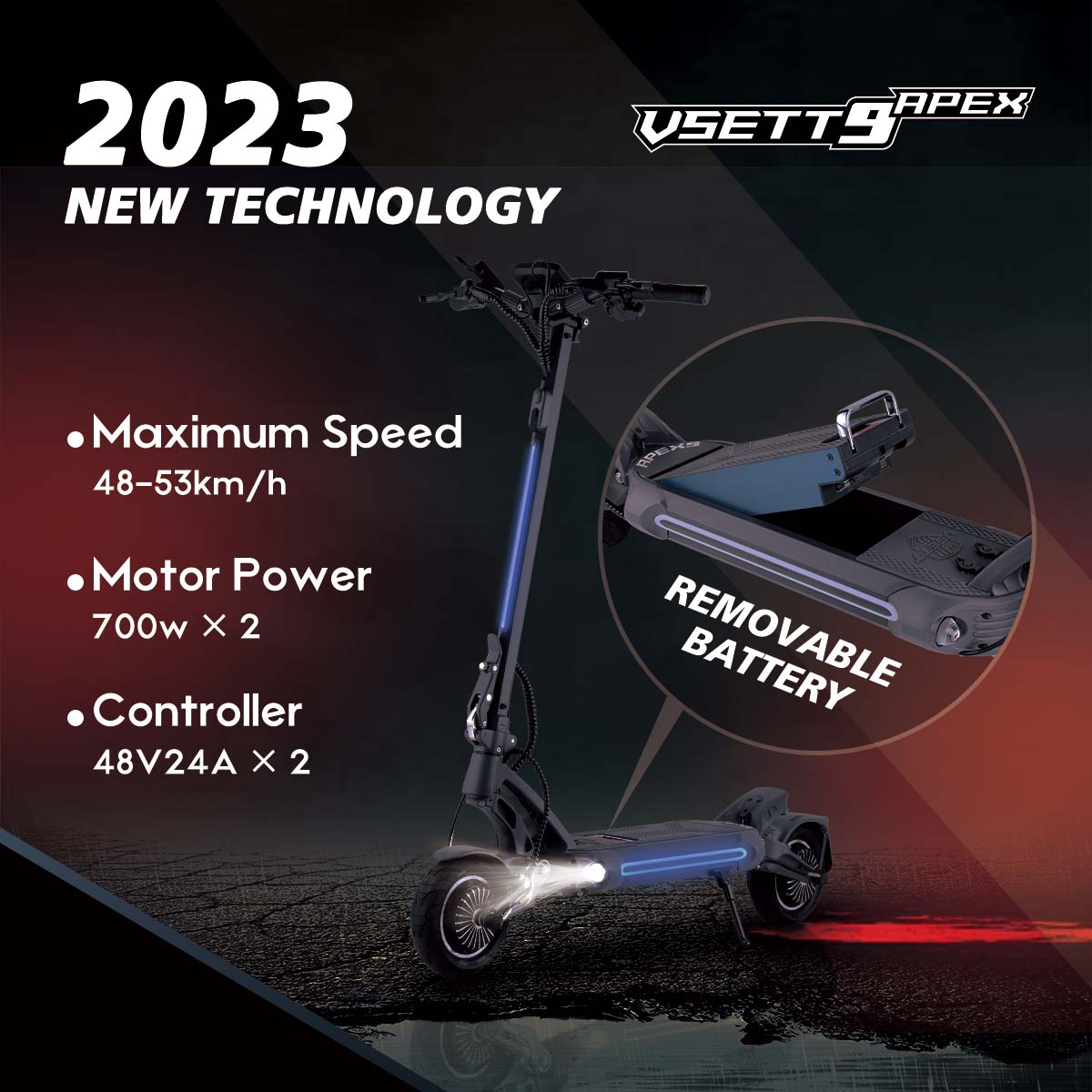 VSETT 9+ APEX (New 2024 Model)