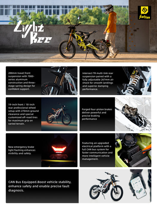 2026 Surron Light Bee X LBX Electric Dirt Bike *NEW MODEL!!*