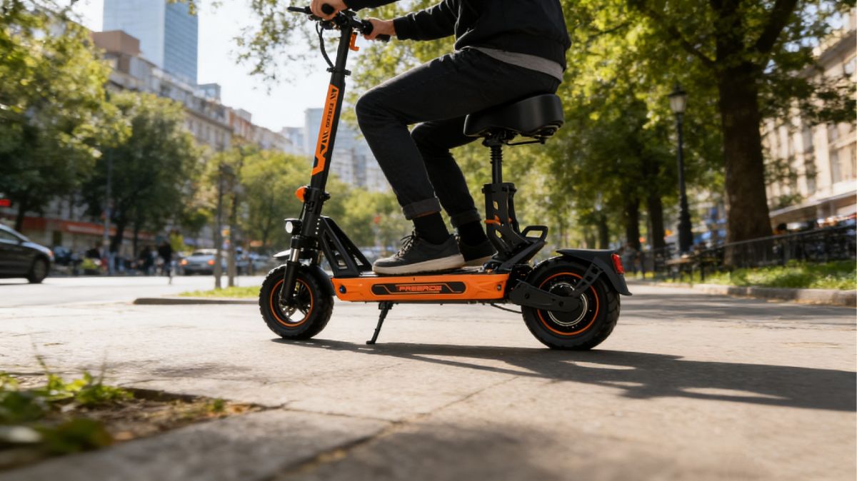 Freeride Seated Electric Scooter