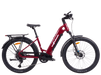 Wattwheels Bighorn LS V5 electric bike in Moroccan Red, low step frame