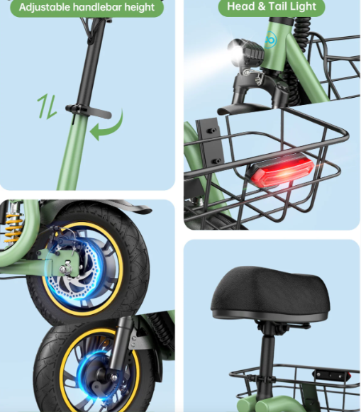 Gyroor C1 Pro Seated Electric Mobility Scooter