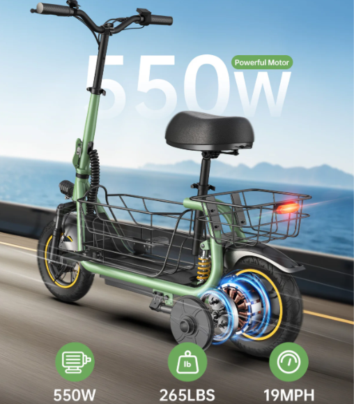 Gyroor C1 Pro Seated Electric Mobility Scooter