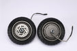 E Twow TK5  electric scooter wheels with motors on a white background
