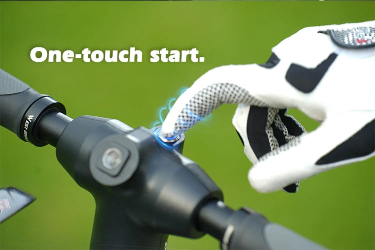 ESwing Fastfold Electric Ride-on Golf Cart Mobility Scooter